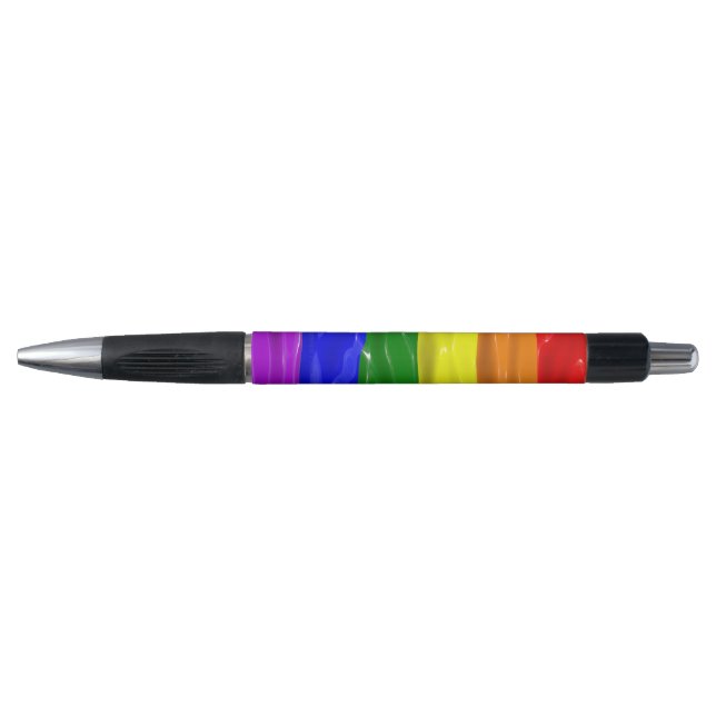 SlipperyJoe's liquid gloss pride flag red orange y (Front)