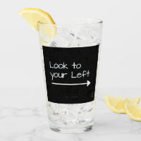SlipperyJoe's look left funny stark white arrow pl