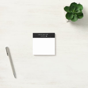 SlipperyJoe's look left funny stark white arrow pl Post-it Notes