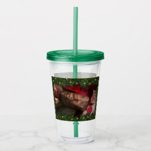 SlipperyJoe's male chest six pack stomach bare tor Acrylic Tumbler