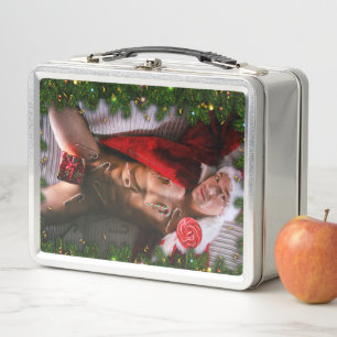 SlipperyJoe's male chest six pack stomach bare tor Metal Lunch Box