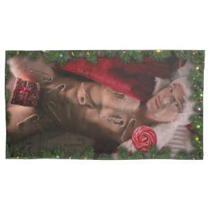 SlipperyJoe's male chest six pack stomach bare tor Pillowcase