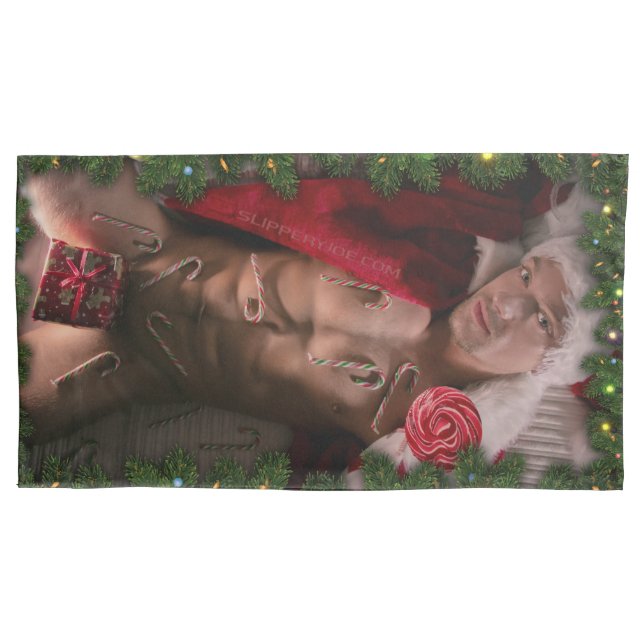 SlipperyJoe's male chest six pack stomach bare tor Pillowcase (Front)