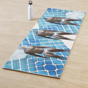 SlipperyJoe's Man underwear 6-pack chest abs male  Yoga Mat