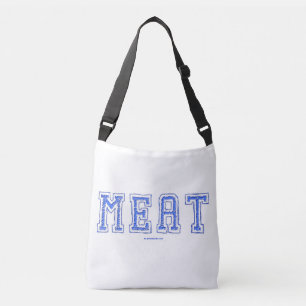 SlipperyJoe's meat rawness toughness uneven highli Crossbody Bag