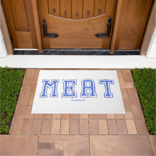 SlipperyJoe's meat rawness toughness uneven highli Doormat