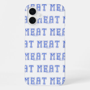 SlipperyJoe's meat rawness toughness uneven highli iPhone 16 Plus Case