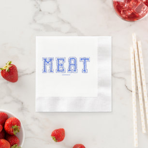 SlipperyJoe's meat rawness toughness uneven highli Napkin