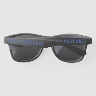 SlipperyJoe's meat rawness toughness uneven highli Sunglasses