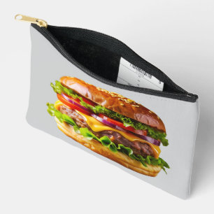 SlipperyJoe's mouthwatering cheeseburger crispy ba Accessory Pouch