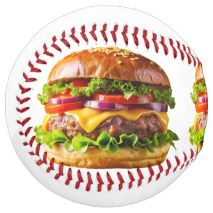 SlipperyJoe's mouthwatering cheeseburger crispy ba Softball