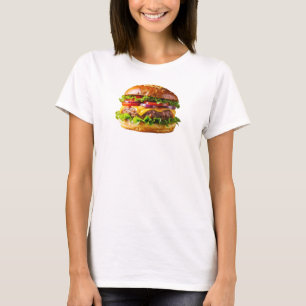SlipperyJoe's mouthwatering cheeseburger crispy ba T-Shirt