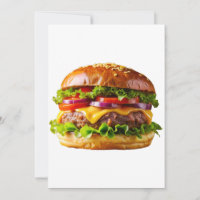 SlipperyJoe's mouthwatering stacked hamburger thic