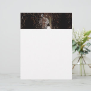 SlipperyJoe's muscular ghost stone dimly lit tunne Custom Letterhead