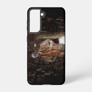 SlipperyJoe's muscular ghost stone dimly lit tunne Samsung Galaxy Case