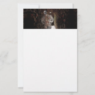 SlipperyJoe's muscular ghost stone dimly lit tunne Stationery