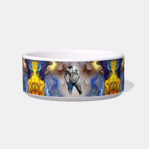 SlipperyJoe's muscular man physique steamy shirtle Bowl