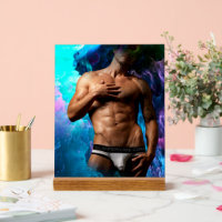 SlipperyJoe's muscular man underwear bulge cosmic