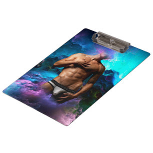 SlipperyJoe's muscular man underwear bulge cosmic Clipboard