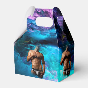 SlipperyJoe's muscular man underwear bulge cosmic  Favour Box