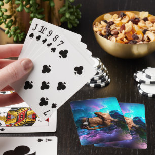 SlipperyJoe's muscular man underwear bulge cosmic Playing Cards