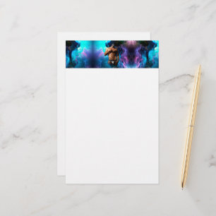 SlipperyJoe's muscular man underwear bulge cosmic Stationery