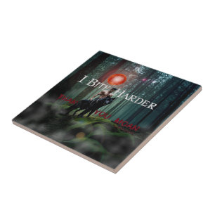 SlipperyJoe's mystical Halloween-style atmosphere  Ceramic Tile