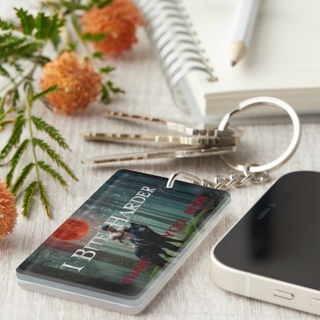 SlipperyJoe's mystical Halloween-style atmosphere  Key Ring (Front Right)