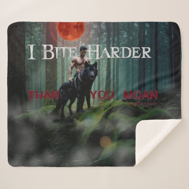 SlipperyJoe's mystical Halloween-style atmosphere  Sherpa Blanket (Front (Horizontal))