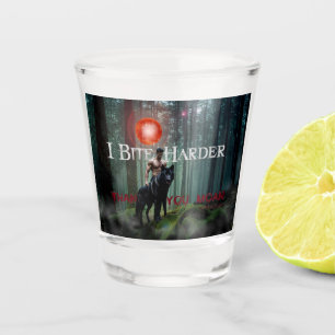SlipperyJoe's mystical Halloween-style atmosphere Shot Glass