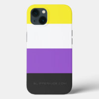 SlipperyJoe's Nonbinary Pride Flag yellow white pu