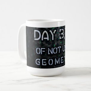 SlipperyJoe's not using geometry interlocking hexa Coffee Mug