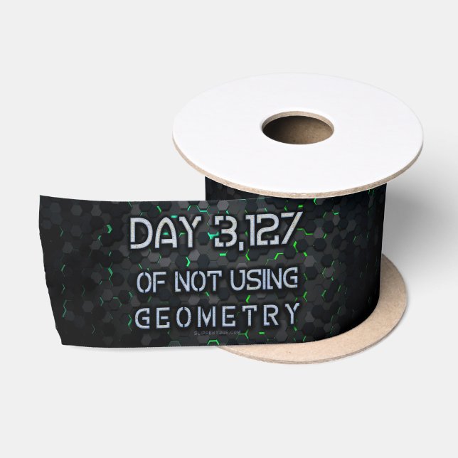 SlipperyJoe's not using geometry interlocking hexa Satin Ribbon (Spool)