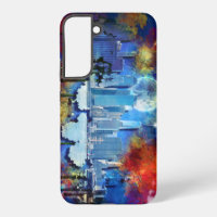 SlipperyJoe's NYC skyscrapers graffiti moon buildi