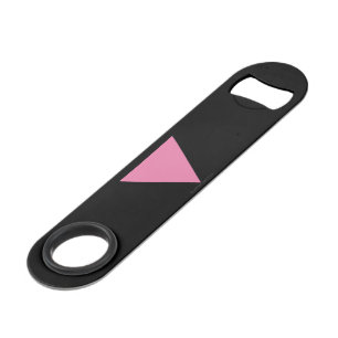SlipperyJoe's pink triangle flag bright pink symbo
