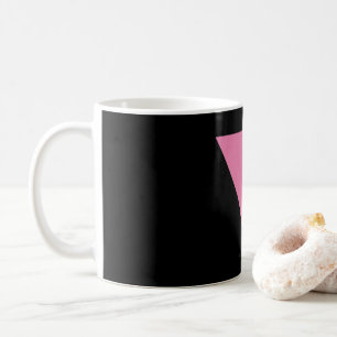 SlipperyJoe's pink triangle flag bright pink symbo Coffee Mug