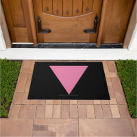 SlipperyJoe's pink triangle flag bright pink symbo