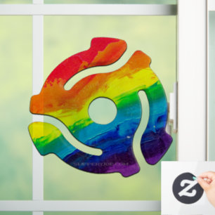 SlipperyJoe's plastic 45 RPM record adapter vibran