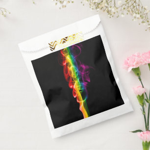 SlipperyJoe's plume of rainbow energy vapour caugh Favour Bag