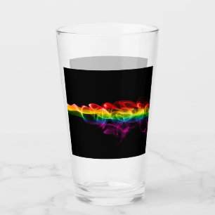 SlipperyJoe's plume of rainbow energy vapour caugh Glass