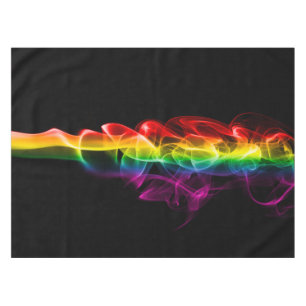 SlipperyJoe's plume of rainbow energy vapour caugh Tablecloth