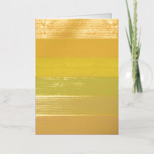 SlipperyJoe's pride wooden flag horizontal rainbow Foil Greeting Card