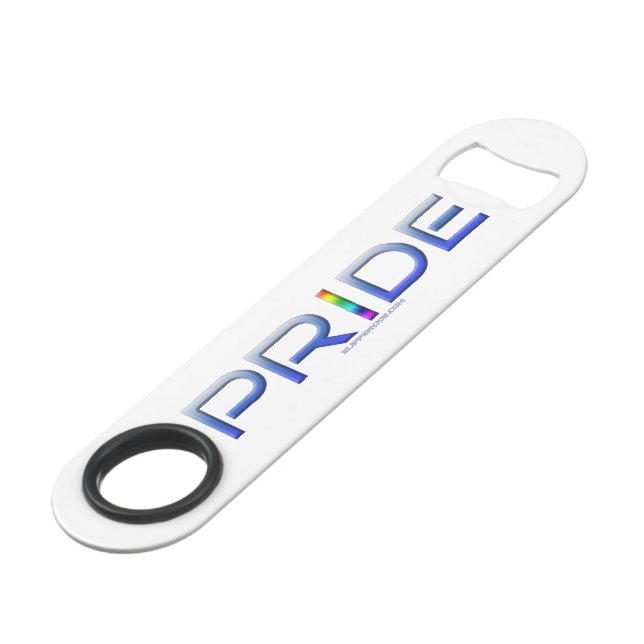 SlipperyJoe's pride word metallic letters radiates (Front Angled)