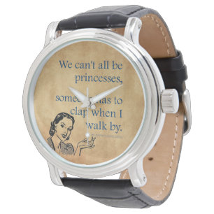 SlipperyJoe's Princess clap walking funny 50s vint Watch