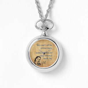 SlipperyJoe's princesses clap vintage poster retro Watch