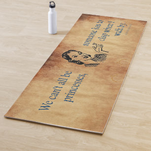 SlipperyJoe's princesses clap vintage poster retro Yoga Mat