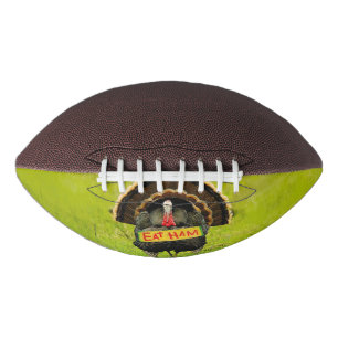 SlipperyJoe's proud turkey eat ham red wattle hang Football