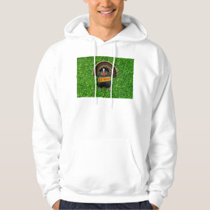 SlipperyJoe's proud turkey eat ham red wattle hang Hoodie
