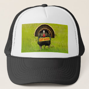 SlipperyJoe's proud turkey eat ham red wattle hang Trucker Hat