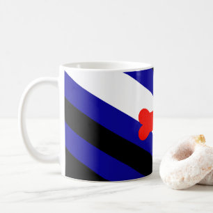 SlipperyJoe's puppy play pride flag express kink i Coffee Mug